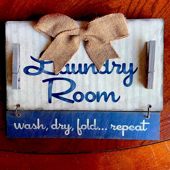 Open Road Brands Other - Wooden Laundry Room Sign